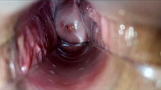 what if her vagina pulsed with orgasm from deep speculum play?