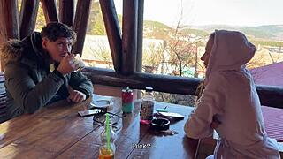 Wanna see Laura Quest flash tits outdoors?