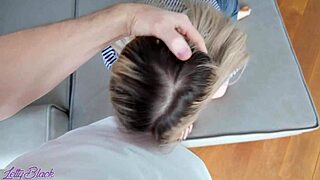 step sis shares tight pussy lips cuz car wrecked big cock pov