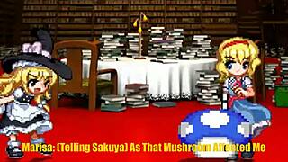 who wins the intense 3v3 touhou parody battle in scarlet lobby