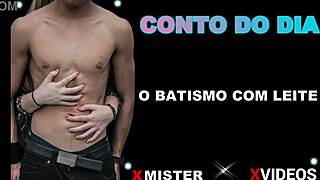 brazilian amateur erotic baptism with hot milk creampie