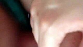 Cumming Hard On My Pregnant Slut's Tits And Face