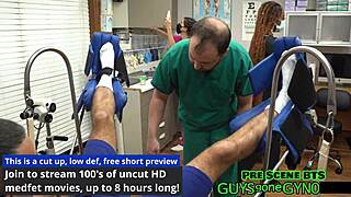 Cum Clinic Extracts Angel Ramiraz in Latex Humiliation!