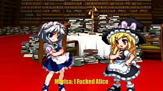 who wins the intense 3v3 touhou parody battle in scarlet lobby