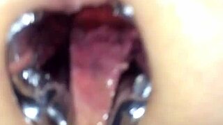 Shemale Inserts Speculum Deep in My Tight Ass