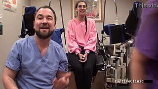 kitty catherine nurse glove handcuff patient toy spread