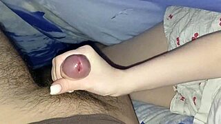 ever wonder what happens when you play under the blanket with your stepsis? she jerked my cock off