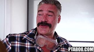 just a quick shower? charles dera pounds tessa thomas' ebony milf tits and ass pov!