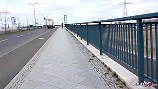 german teen marie 18 from berlin street casting fucked for cash huge cock