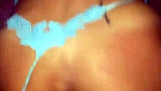 couldn't hold back creampied this skinny shemale's tight asshole pov