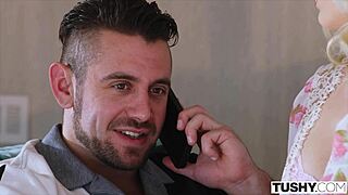 How submissive Alex takes double penetration domination?