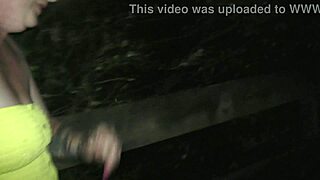i walk public beach with milf slut tail buttplug piercing pussy exposed talk to strangers trailer