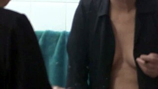 Watch My Latina Wife Prep in Bathroom Mirror for Hot Passionate Sex Session