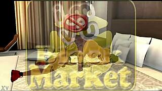 black market shop double bed sex room imvu
