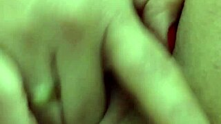hot pierced pussy fingered to intense solo orgasm waves