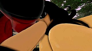 tired trans girl wakes to hard cock in tight pussy outdoors