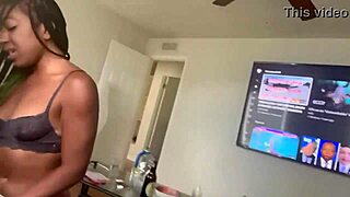 Rich guy scores with curly big tits fat ass neighbor!