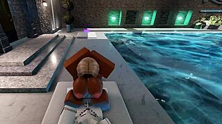 roblox furry ebony sluts take group cock in wild compilation