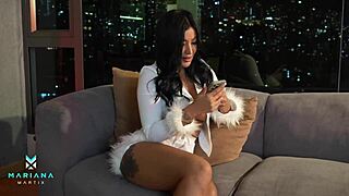 ghost savagely fucks mariana martix on halloween night?