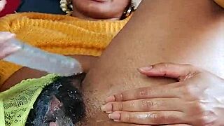 Watch This Hairy Latina Pussy Squirt Milk Everywhere!