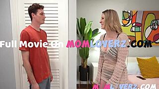 curvy milf mum strips dress for tight sweater pounding action