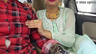 Romantic first time car sex with indian wife sister beautiful tight pussy