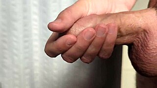 morning light homemade solo cumshot closeup explosion