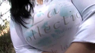Horny Dude Creampies Milf Tight Asshole Outdoor