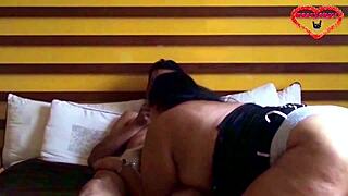 Fucking cuckold's buddy again now 😈💦