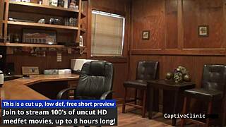 kitty catherine nurse glove handcuff patient toy spread