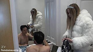 can tall femdom really break her slave?