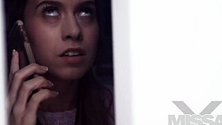 Blindfolded Big Tits Milf In Handcuffs Teases Monster Cock With Feet Before Creampie Fuck