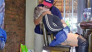 Blondes Cheat and Squirt in Tight Jeans