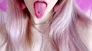 i can't get enough of this ahegao spit fest