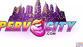 spencer scott's big tits bounce in blonde anal pounding