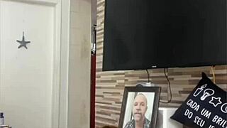 Cleaning House with Pussy Bursting Out?