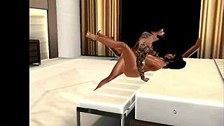 black market shop double bed sex room imvu