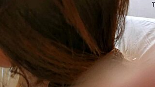 uhh amateur tattooed babe sucks my cock in latex first time pov