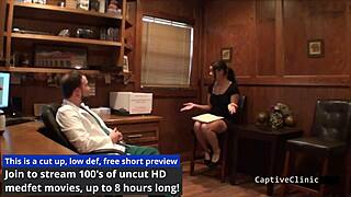 kitty catherine nurse glove handcuff patient toy spread