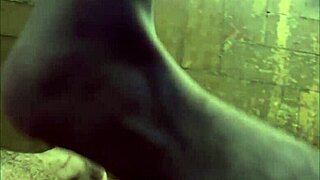 big feet meet huge cock in steamy brazilian play
