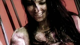 MESSY CHOCOLATE COVERED TITS AND CUM IN MOUTH FUCK?