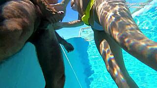 all natural milf julia north takes underwater pool anal gaping