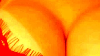wanna see this hot brunette tease her tits with a tittyfuck and buttplug anal play?