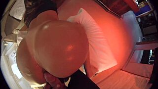 Japanese stepdaughter rides daddy doggystyle, uncensored cum on ass