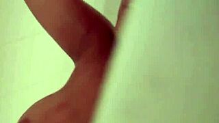 Diamond's Big Latina Tits and Pussy Get Soaked in Steamy Shower Masturbation