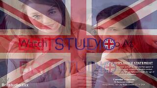 Blonde and redhead in lingerie give pov deepthroat blowjob cum swap