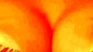 wanna see this hot brunette tease her tits with a tittyfuck and buttplug anal play?