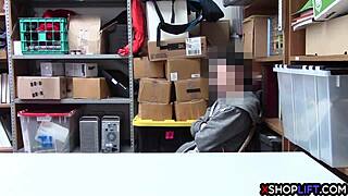 busty milf guard feels shoplifter's huge cock deep inside