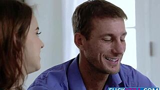 Ellie Eilish's Tight Teen Pussy Loves Cum Inside