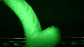 hey, wanna feel this sticky slimy latex glove handjob tease?